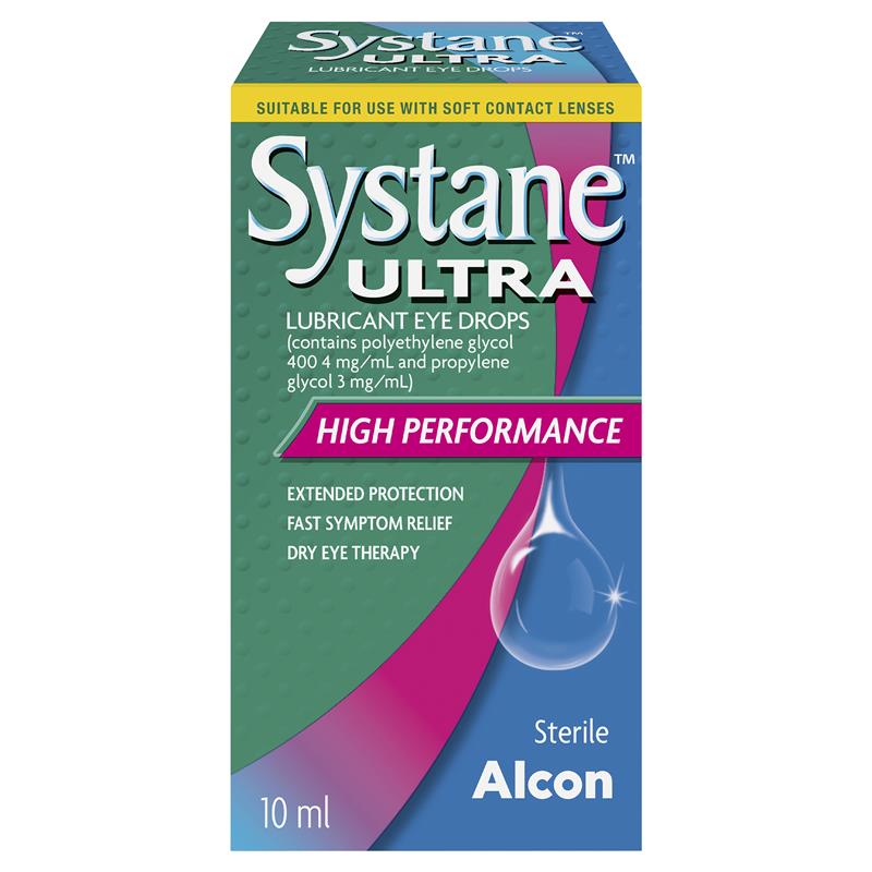 Systane Ultra Lubricant Eye Drops 10ml