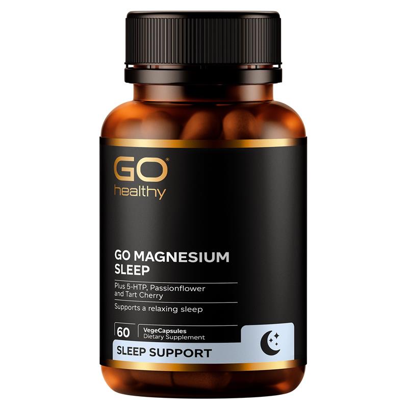 GO Healthy GO Magnesium Sleep 60 VegeCapsules