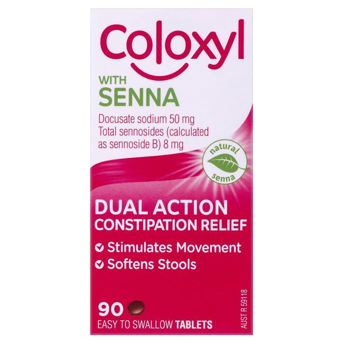 Coloxyl with Senna Tablets 90 Pack