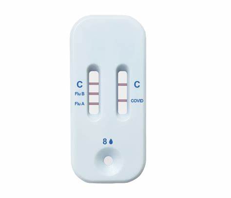 Healgen COVID-19 4-in-1 Rapid Antigen Test (COVID-19, Flu A & B, RSV) - Single Test