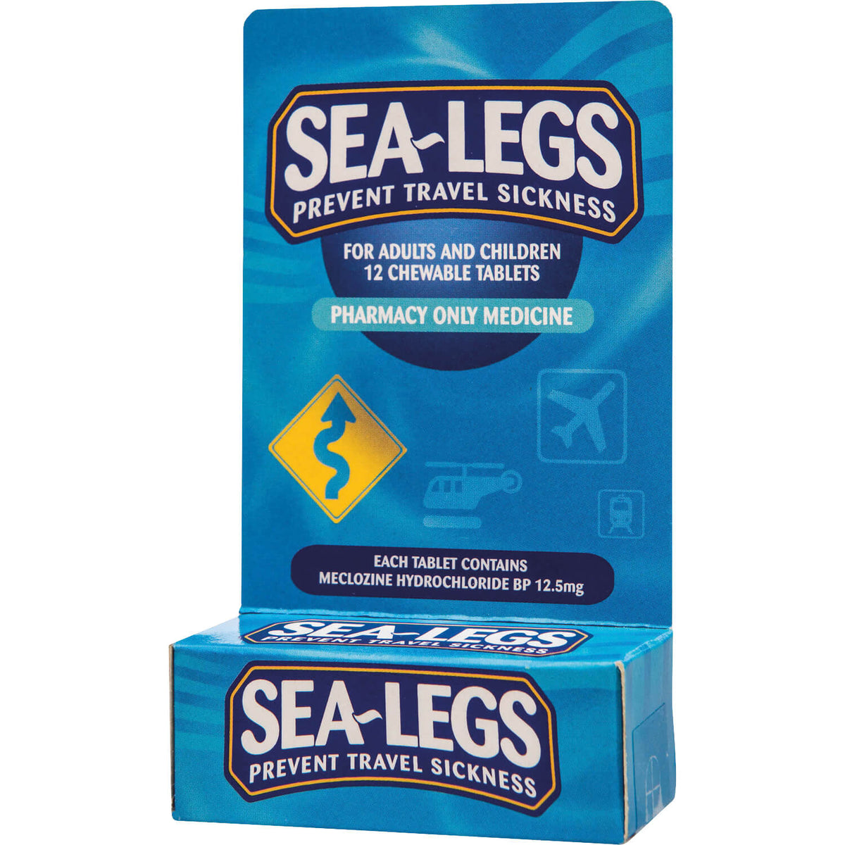 Sea Legs Travel Sickness Chewable Tablets 12s