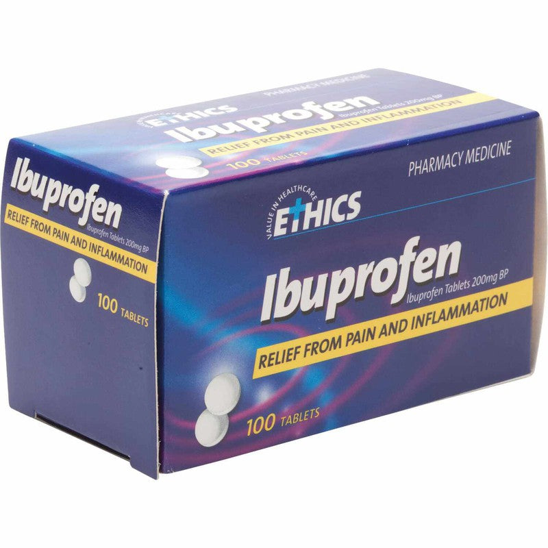 Ibuprofen 200mg 100 Tablets