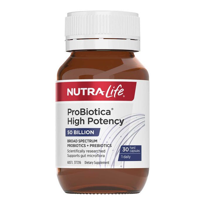 Nutra-Life Probiotica High Potency 50 Billion 30 Capsules