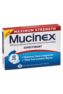 Mucinex Maximum Strength 1200mg Extended Release Tablets 14s